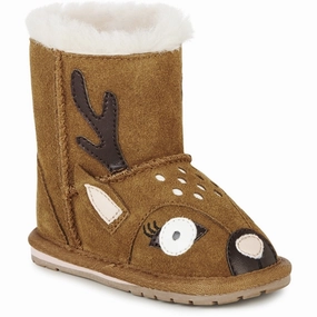 Emu Australia Deer Walker Booties Chestnut Active Energy Forward Function
