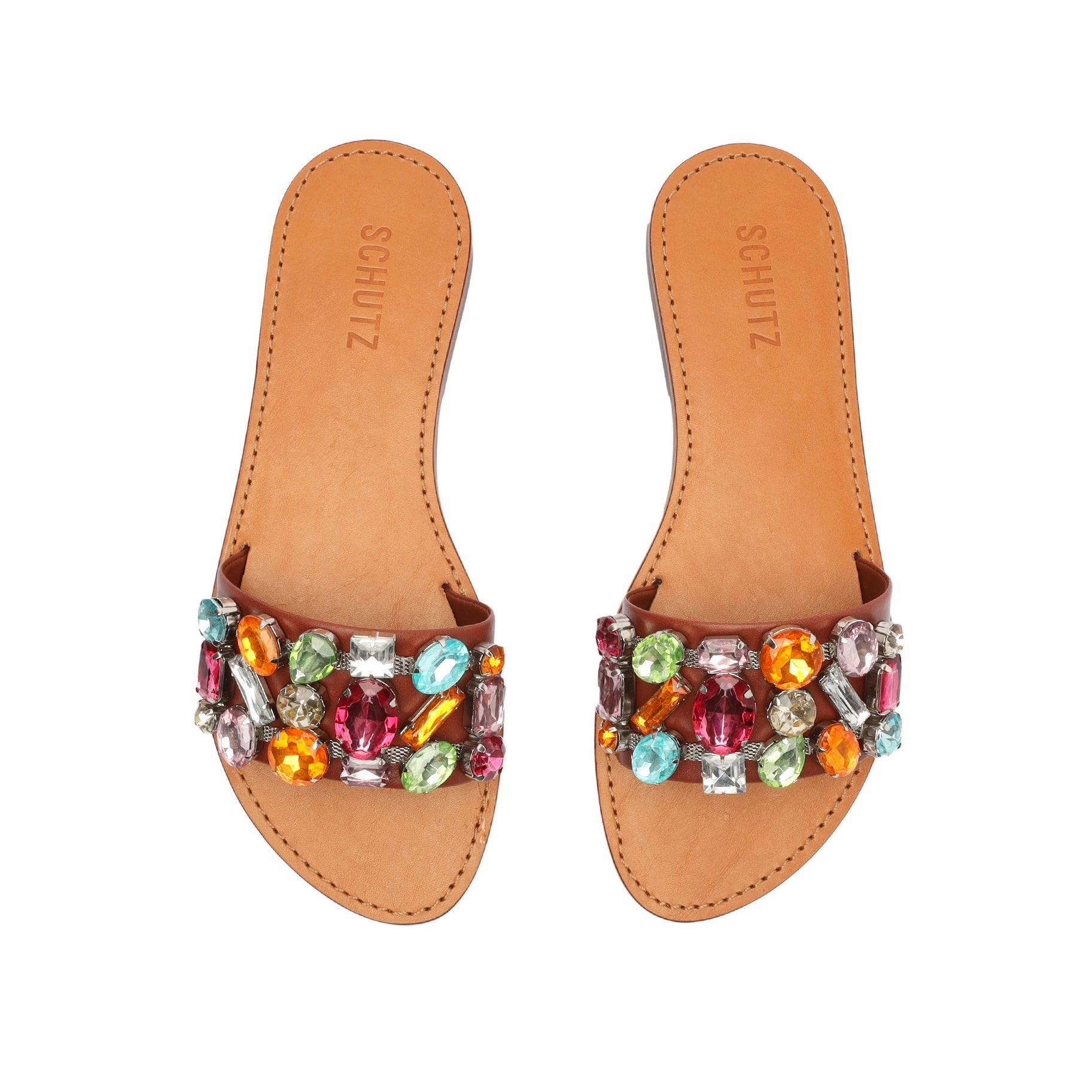 Go-Anywhere Style Jolie Nappa Leather Sandal