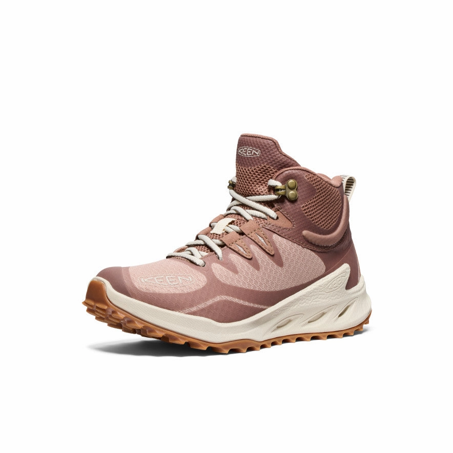 Bold By Design Women'S Zionic Waterproof Hiking Boot  |  Warm Taupe/Birch