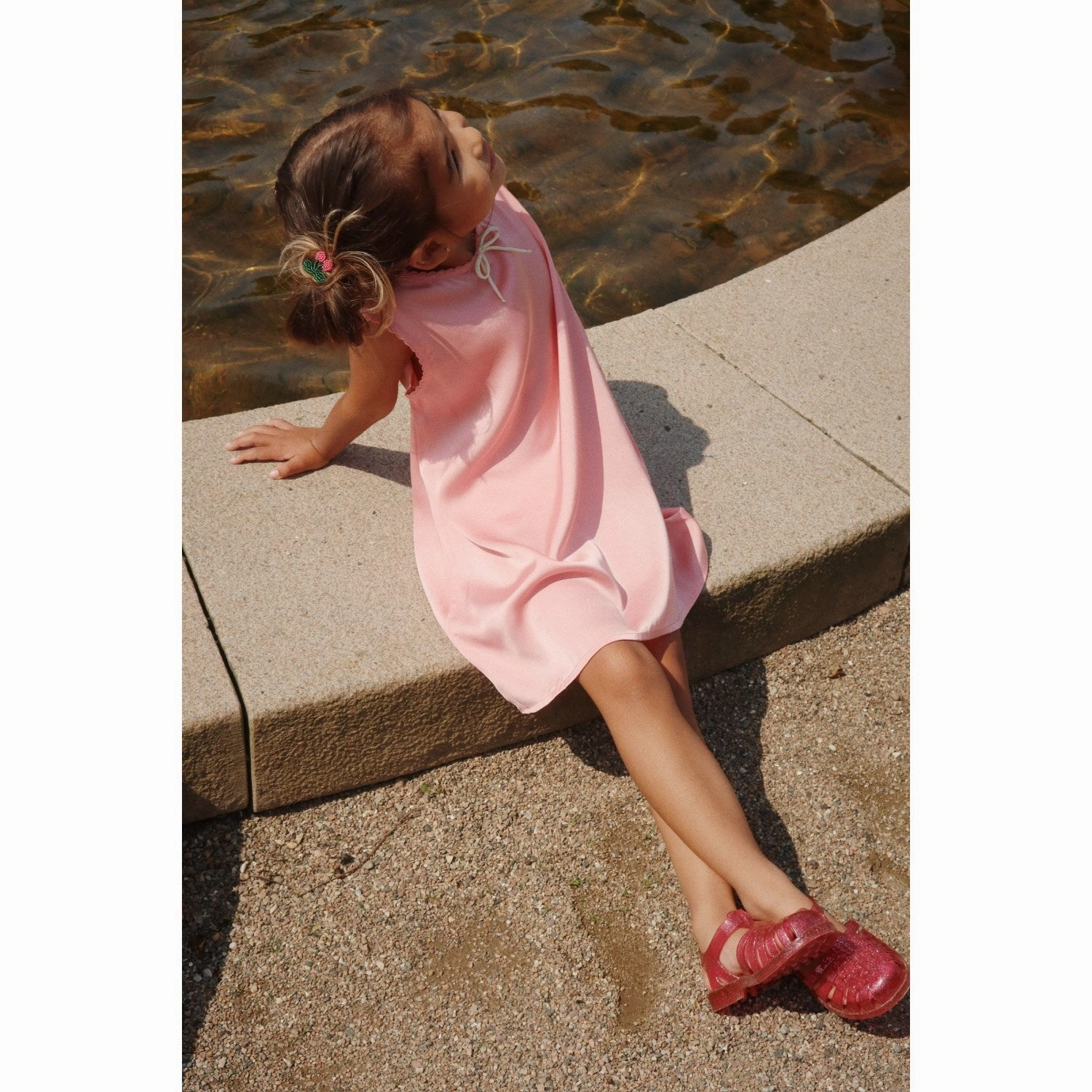 Core Rhythm Konges Sl?Jd Sangria Nea Glitter Sandal