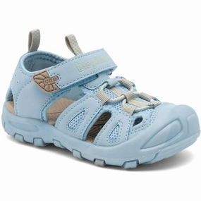 Bisgaard Baby Blue Parker Velcro Shoe Anytime Movement