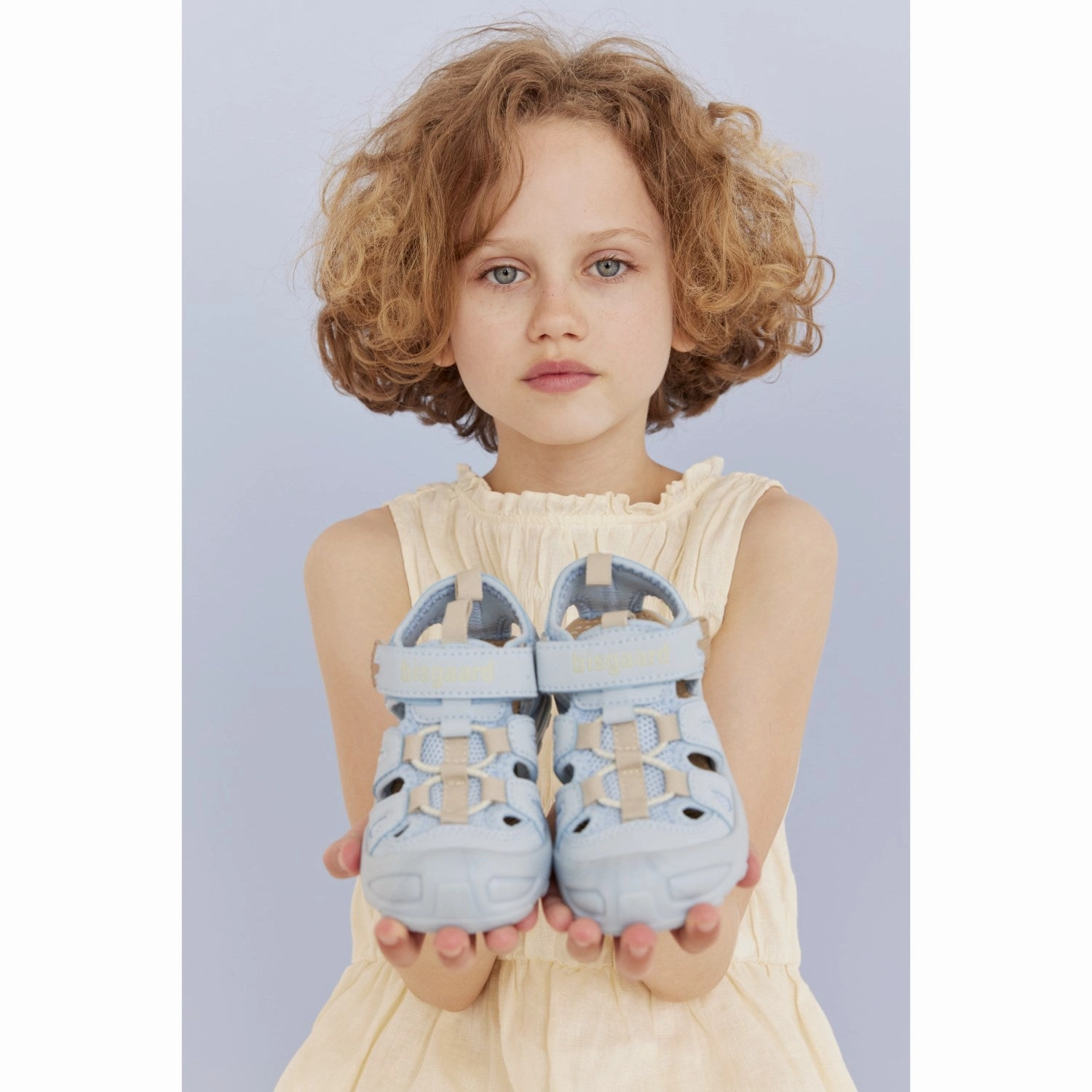 Fresh Function Bisgaard Baby Blue Parker Velcro Shoe