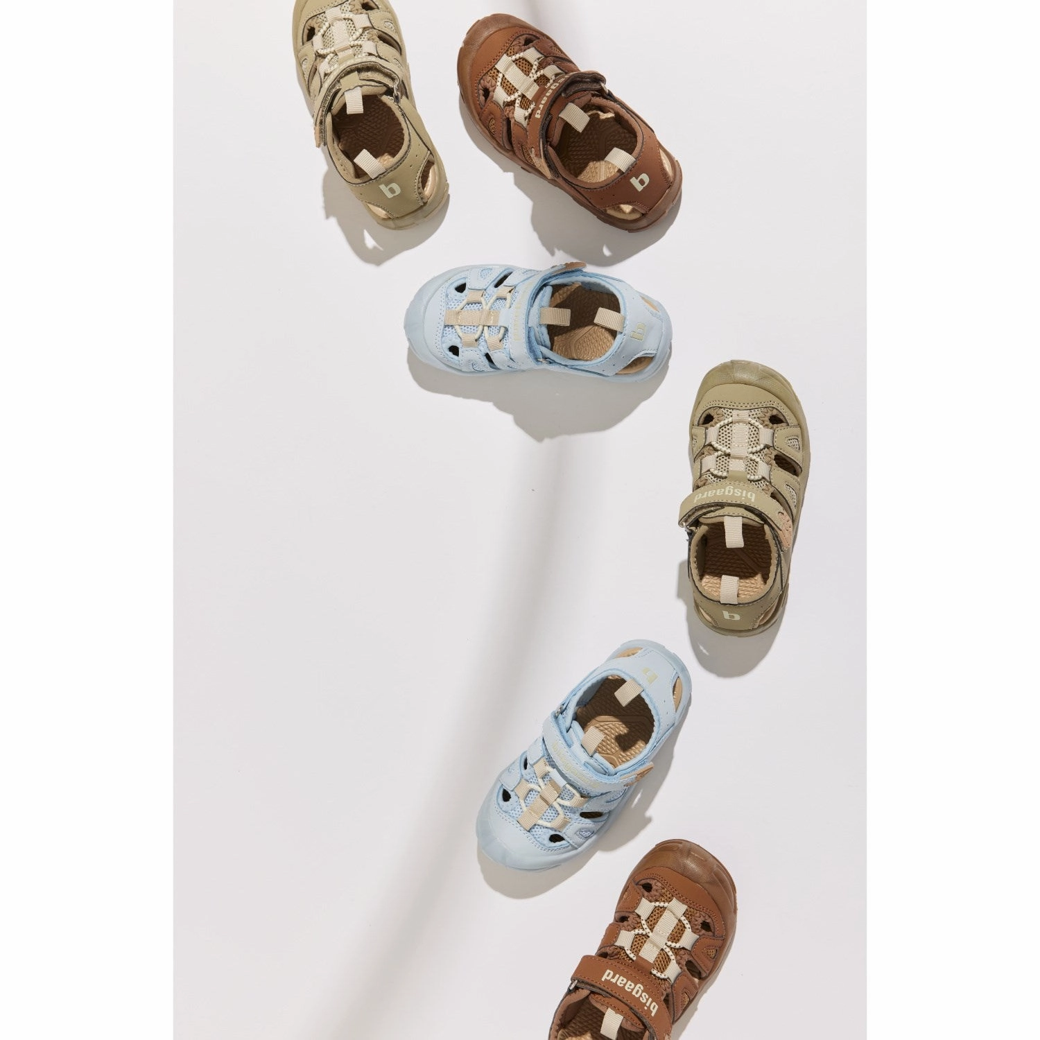 Bisgaard Baby Blue Parker Velcro Shoe Urban Flowwear Function-Refined
