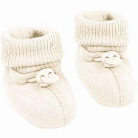 Smallstuff Wool Booties Off White Go Anywhere