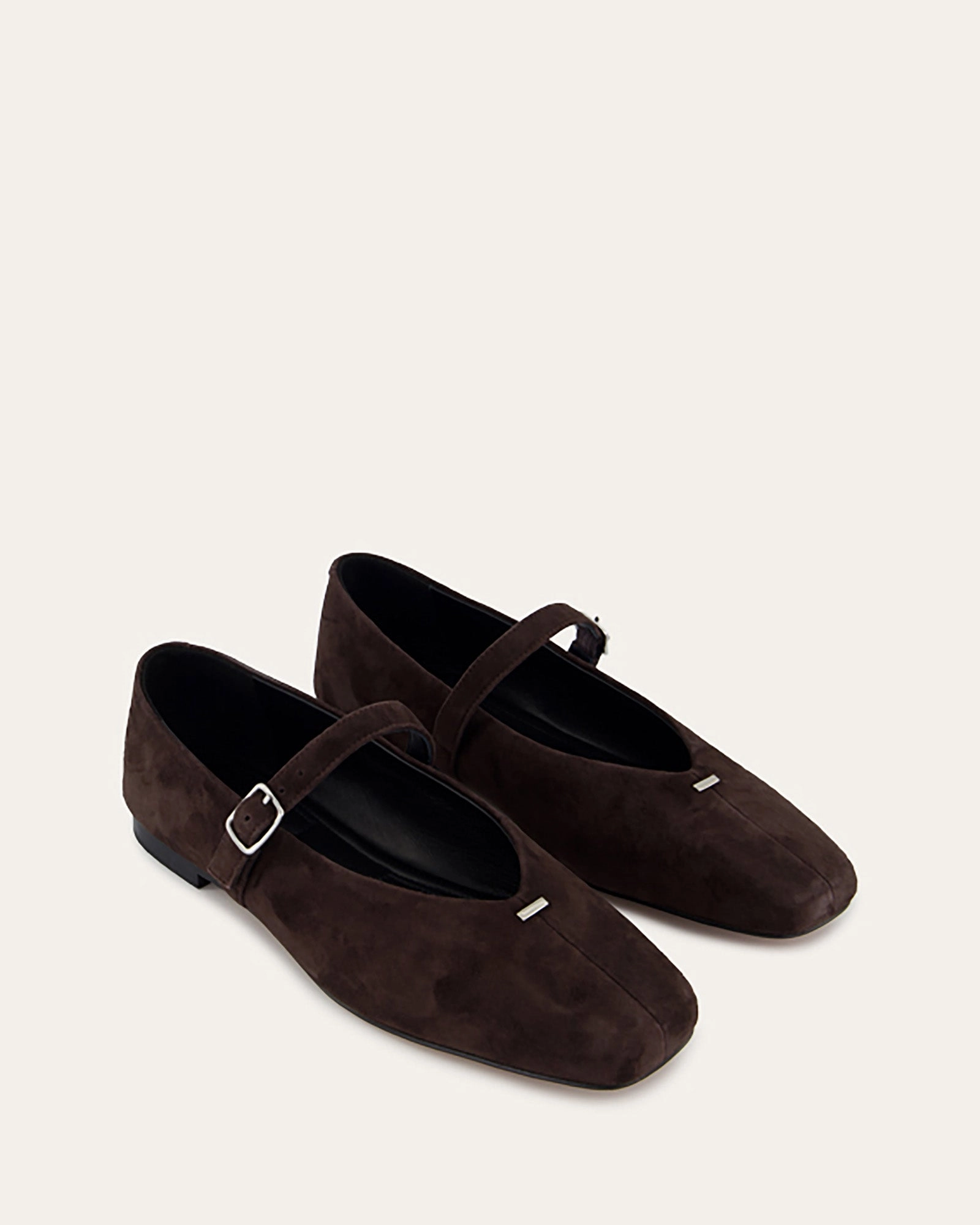 Clean Direction April Casual Flats Bitter Choc Suede