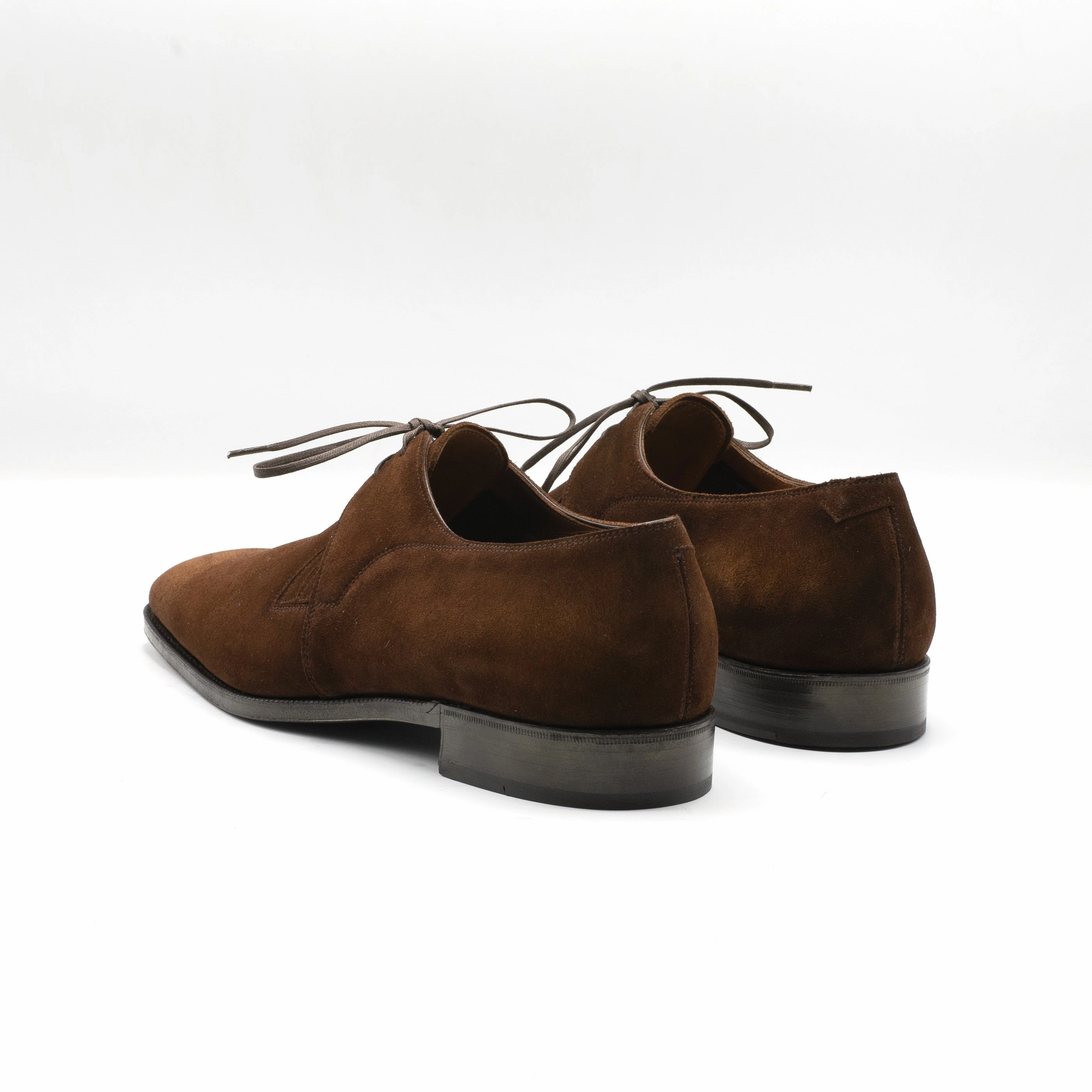 Westley Decon Derby Shoe Mto - Snuff Suede Refined Minimalism