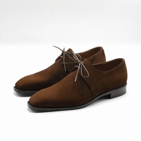 City Uniform Westley Decon Derby Shoe Mto - Snuff Suede