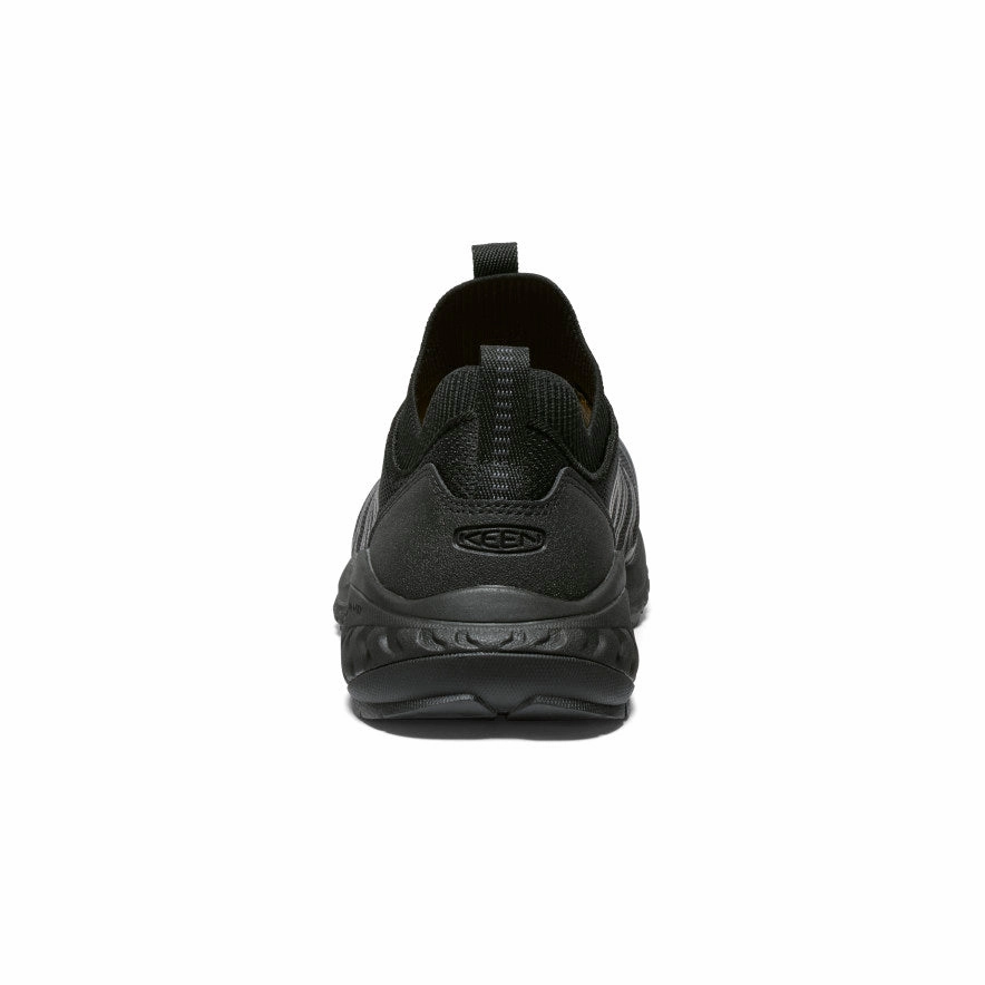 Style Flowwear Form-Centered Men'S Arvada Shift Work Sneaker (Carbon Toe)  |  Black/Black