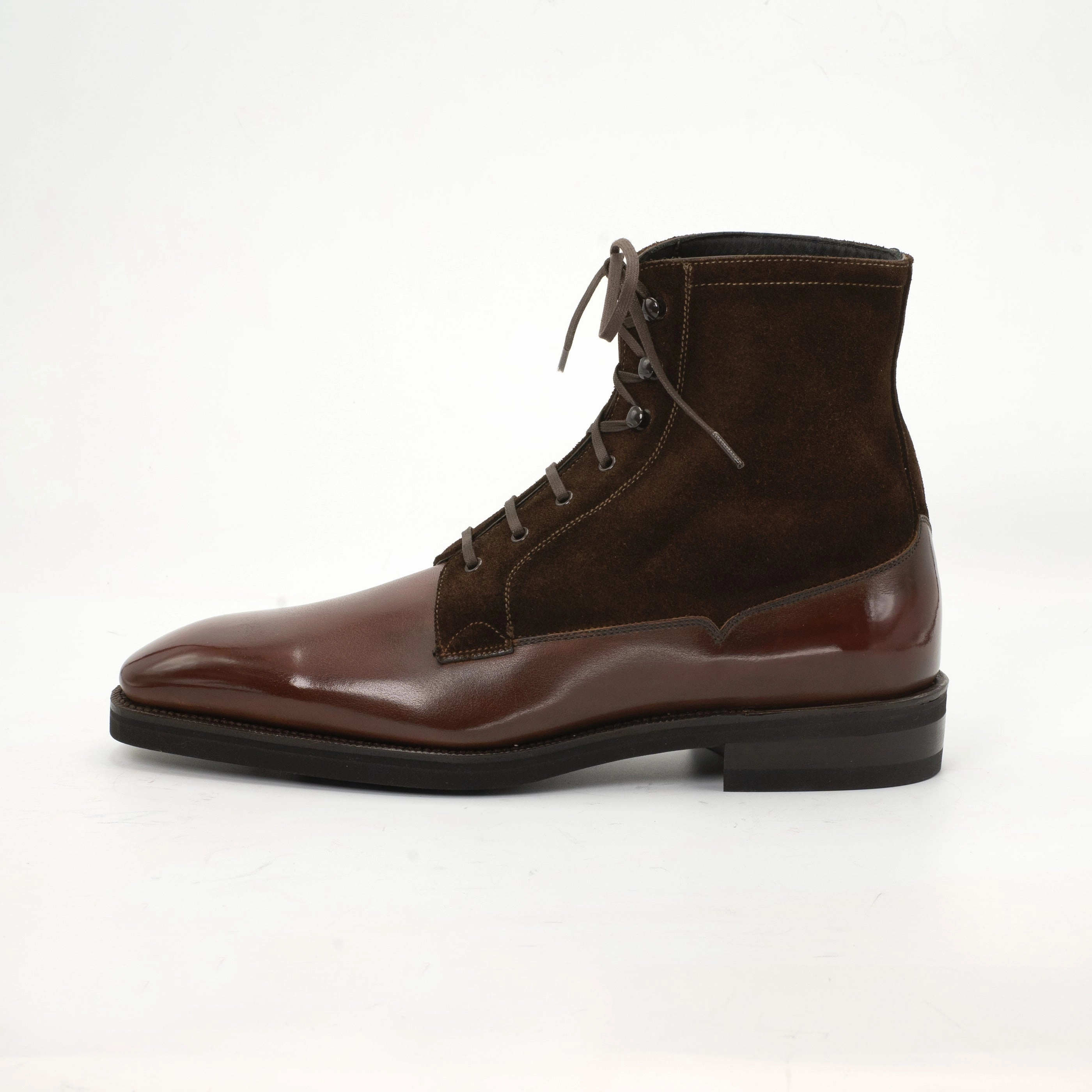 Roy Balmoral Derby Boot Mto - Chocolate Living In Style Everyday Sleek