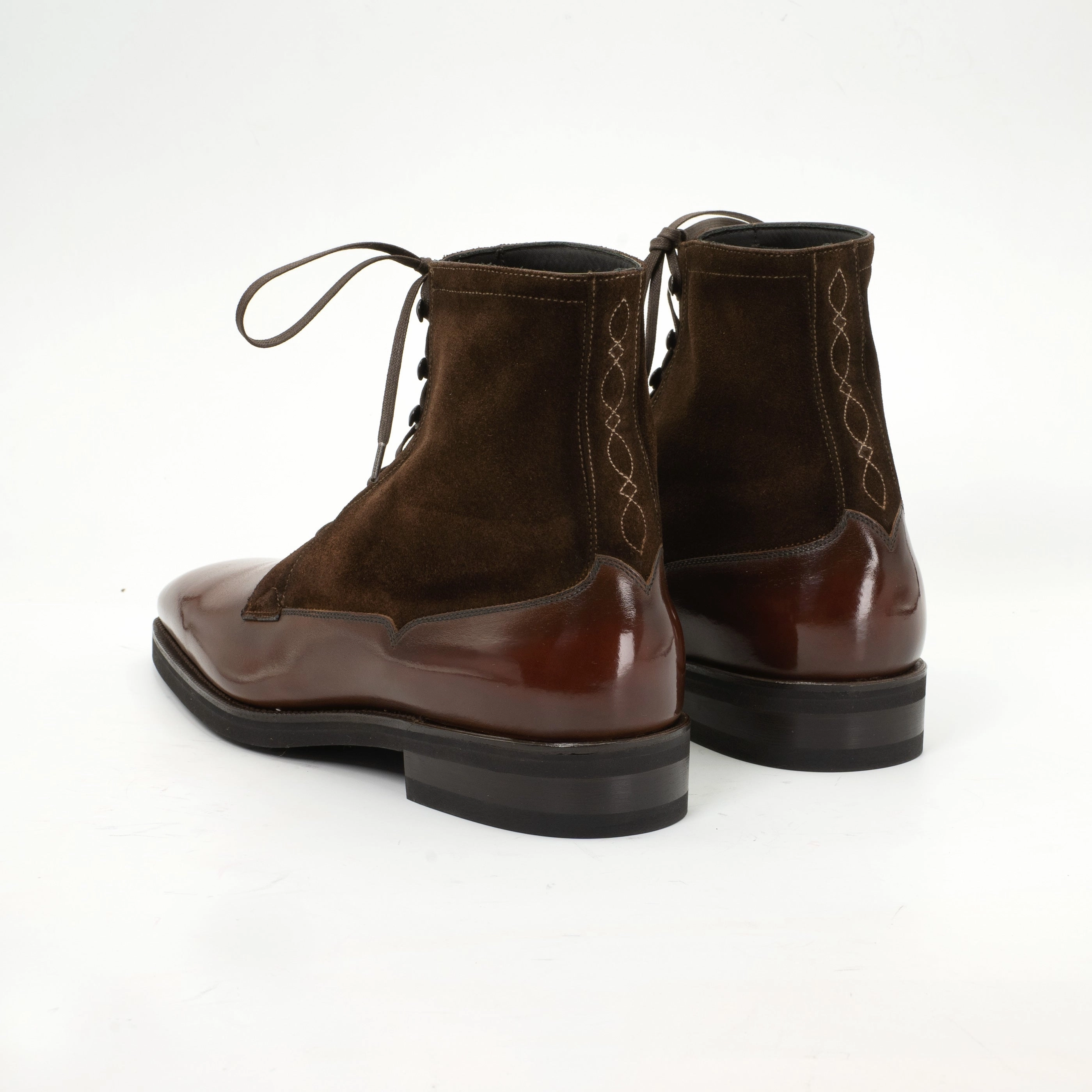 Lifestyle Rhythm Core-Centric Roy Balmoral Derby Boot Mto - Chocolate