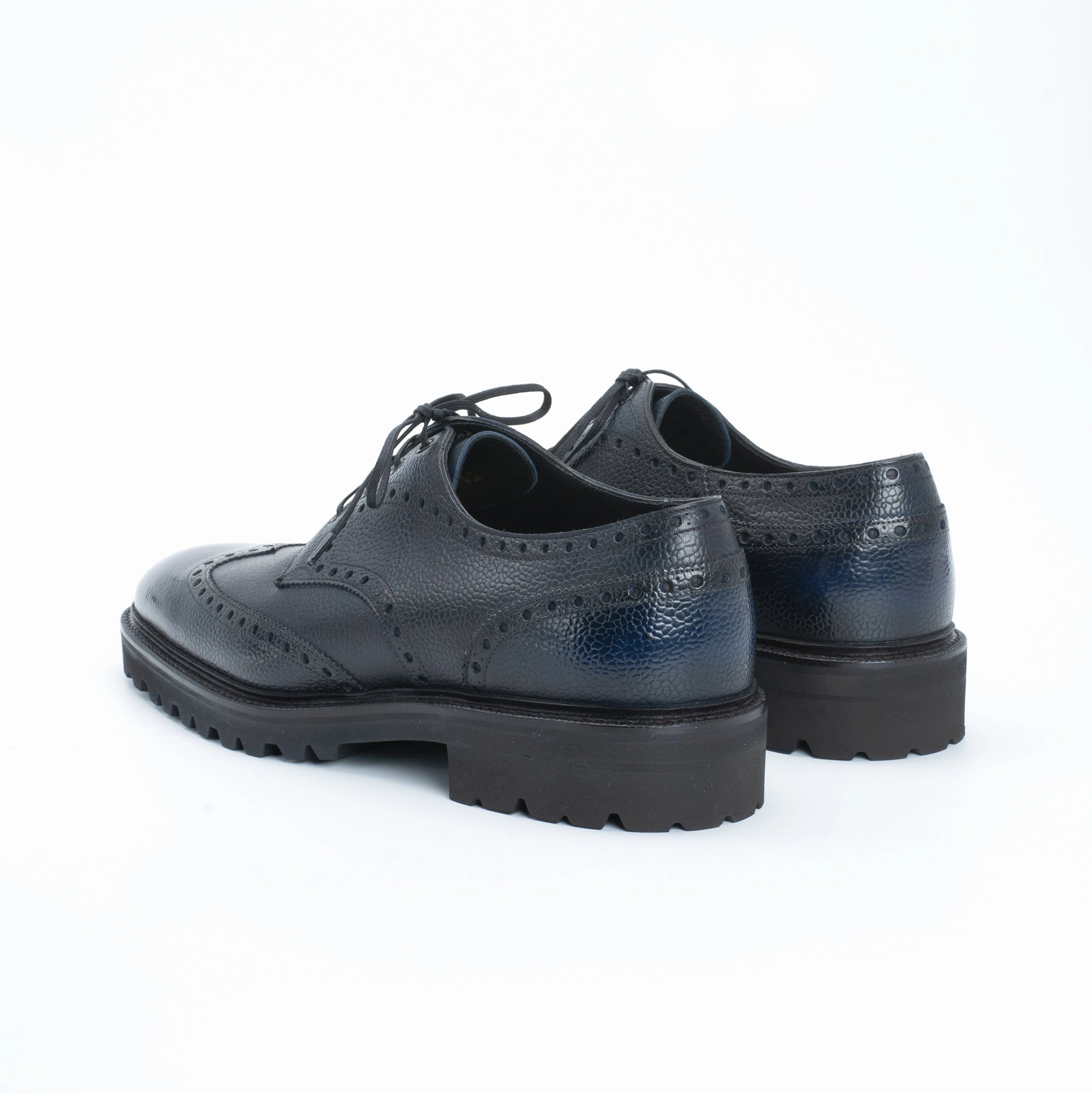 Flowline Fashion Comfort Redefined Willem Wingtip Derby Mto - Orion Handmade Patina