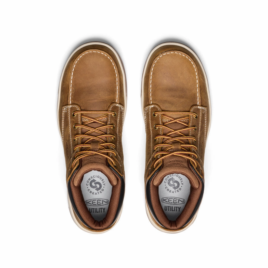 Men'S Gibson Boot (Carbon Toe)  |  Belgian/Gum Daily Wear Calm Aesthetic