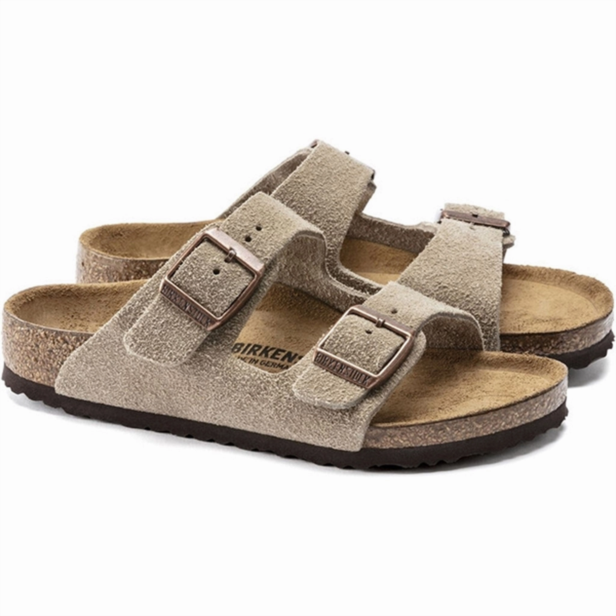 City-Ready Wear Birkenstock Arizona Kids Leve Taupe Sandals