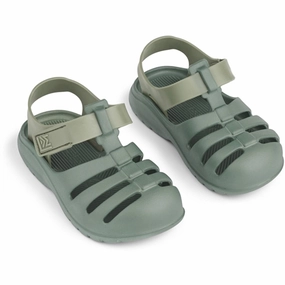 Liewood Beau Sandals Tea Faune Green Streamlined Life