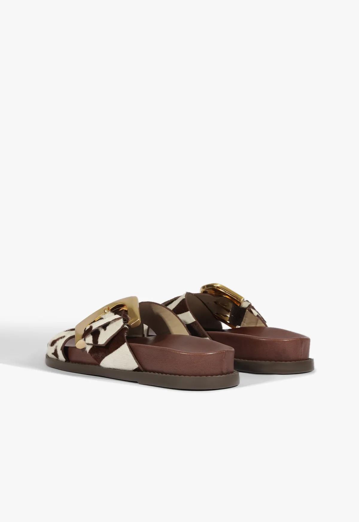 Clean Attitude Essentials In Motion Lois Animal Print Sporty Sandal