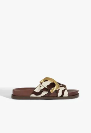 Lois Animal Print Sporty Sandal Daily Build Daily Designwear