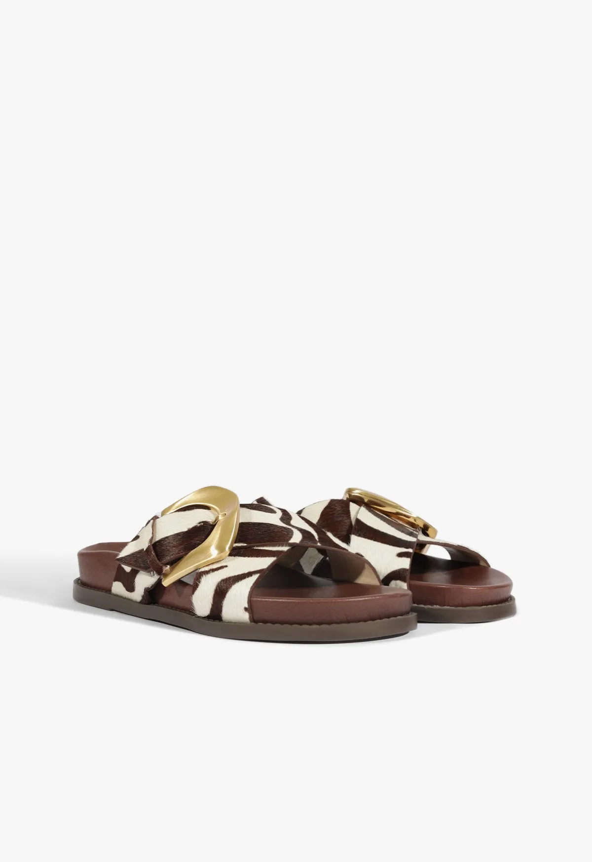 Lois Animal Print Sporty Sandal Contemporary Vibes