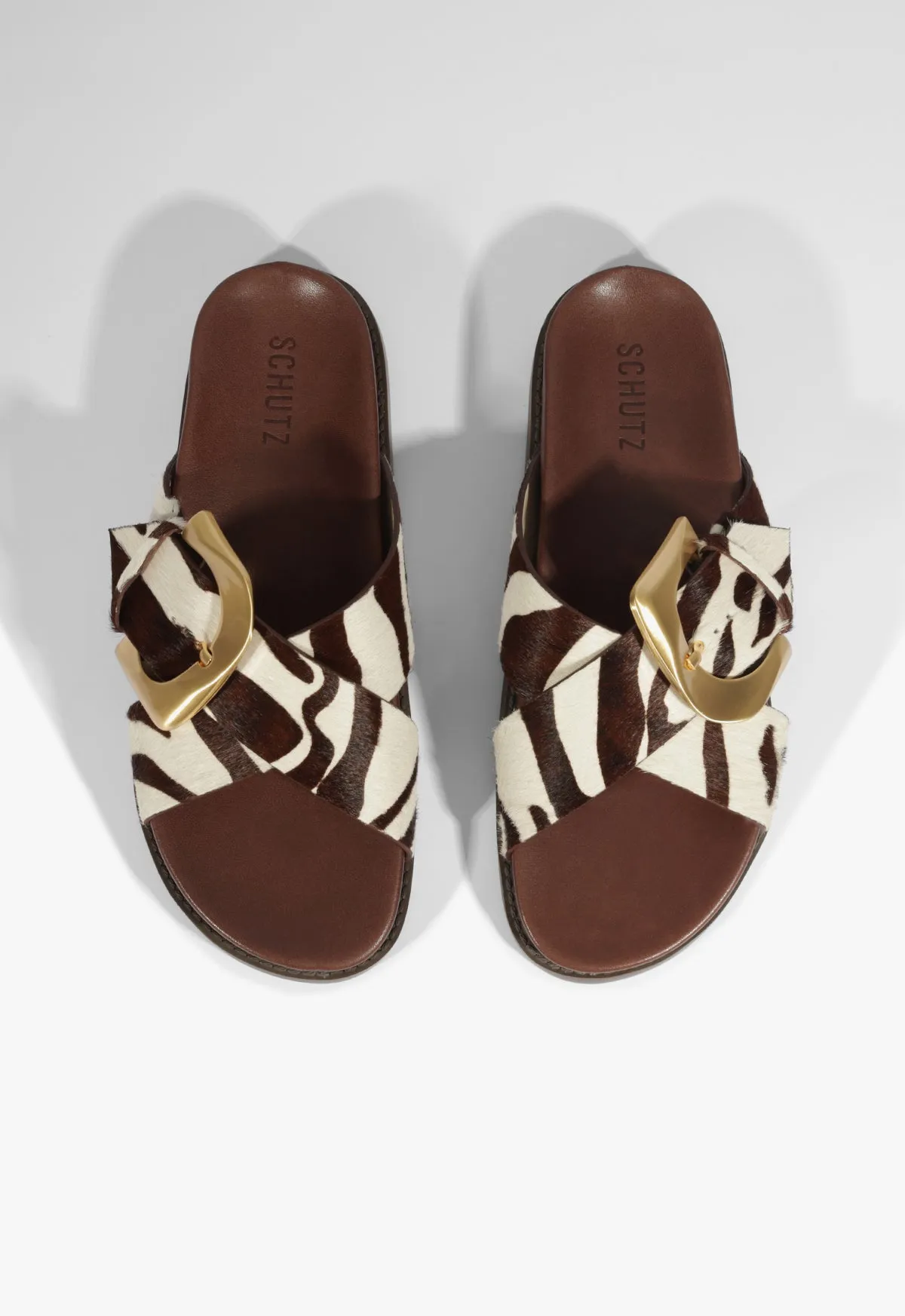City-Fit Lois Animal Print Sporty Sandal