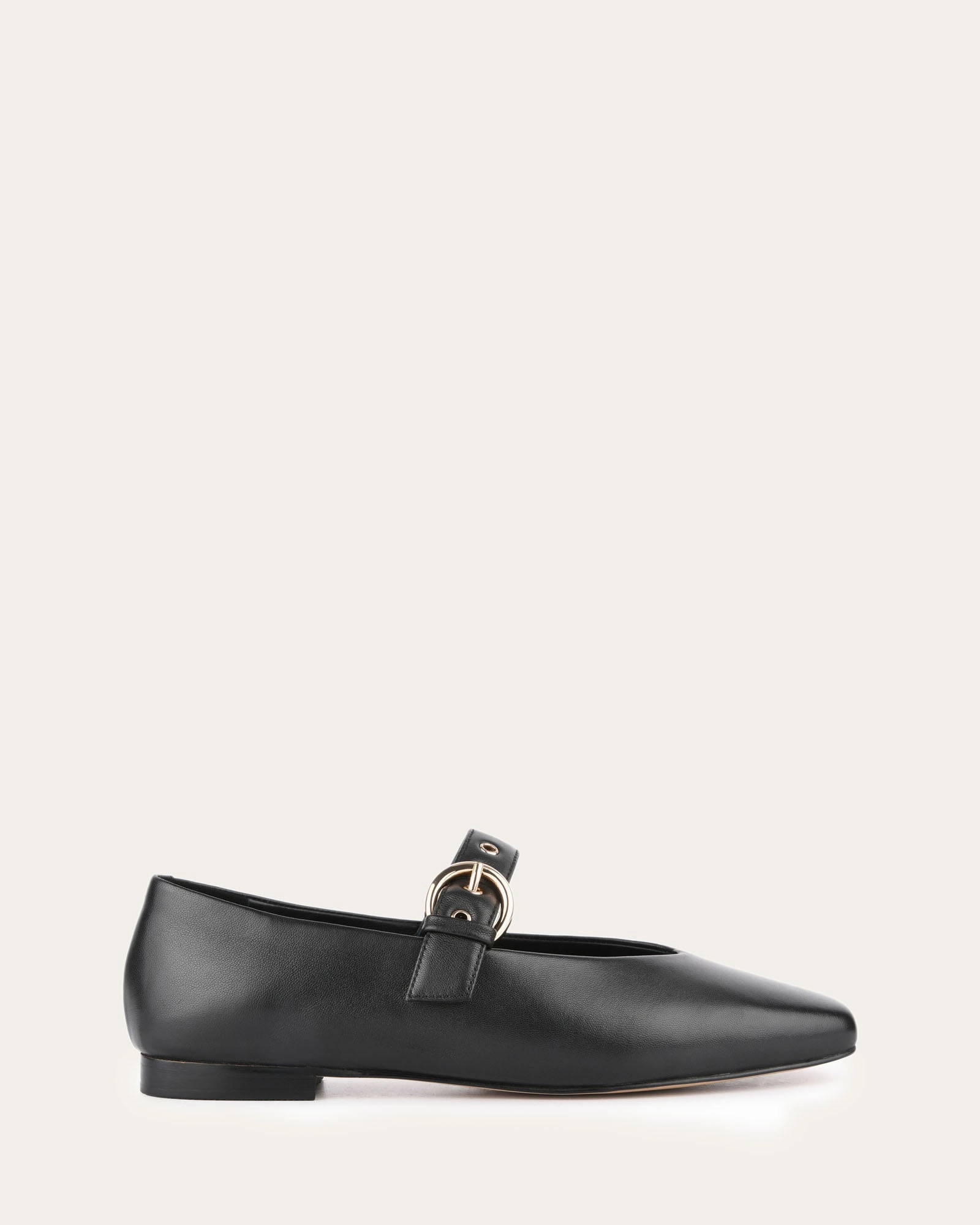 Annabelle Casual Flats Black Leather Active Lifestyle Gear Future Utility