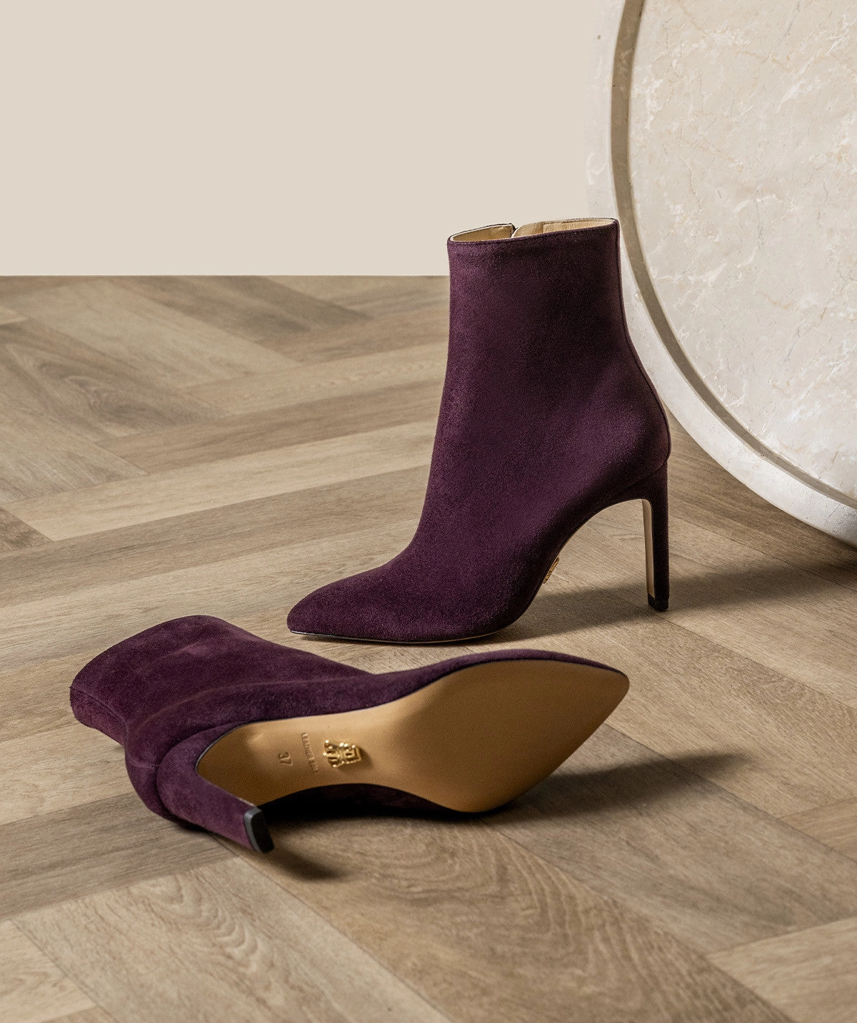 Clean-Motion System Daisya Vine Ankle Boots