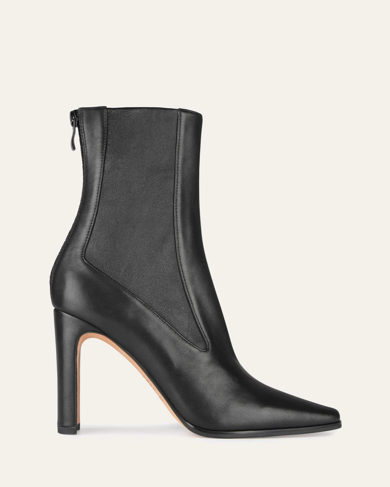 Lifestyle Rhythm Season-Neutral June High Ankle Boots Black Leather