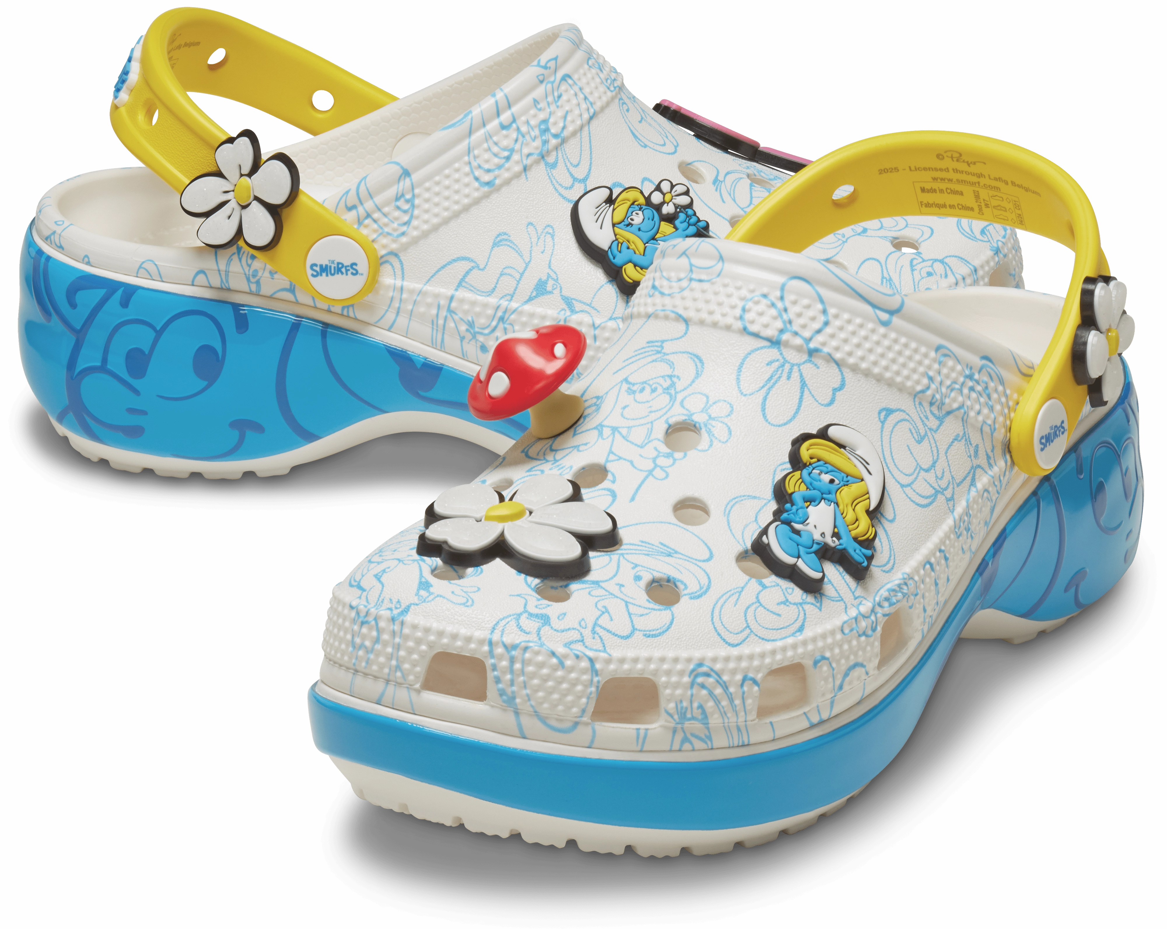 Essential Rhythm Smurfs Platform Clog