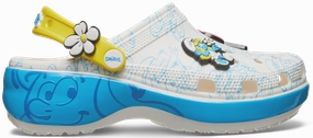 Motion Clarity City-Proof Smurfs Platform Clog