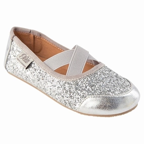 Sofie Schnoor Ballerina Indoors Shoes Silver City-Fit