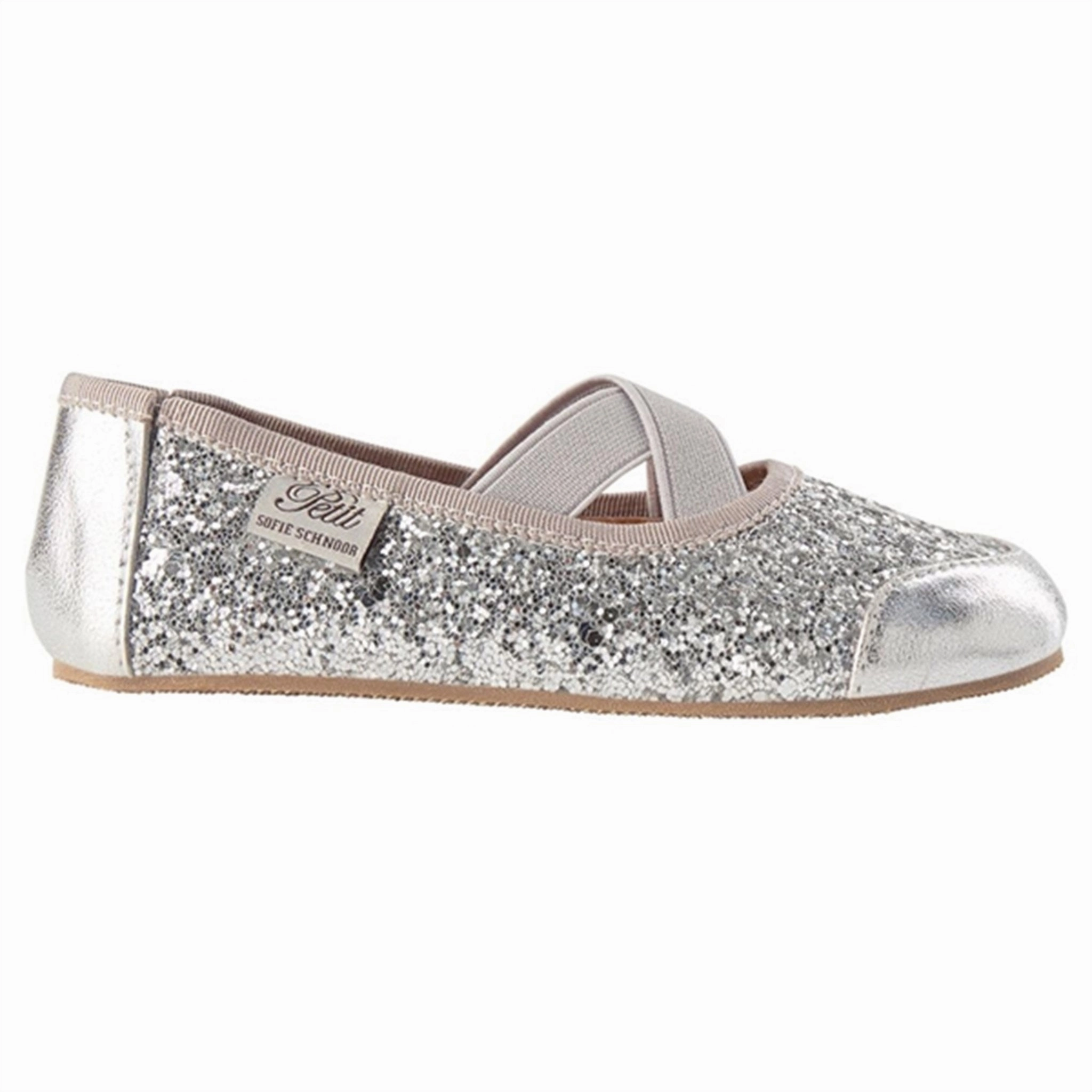 Sofie Schnoor Ballerina Indoors Shoes Silver Core Movement
