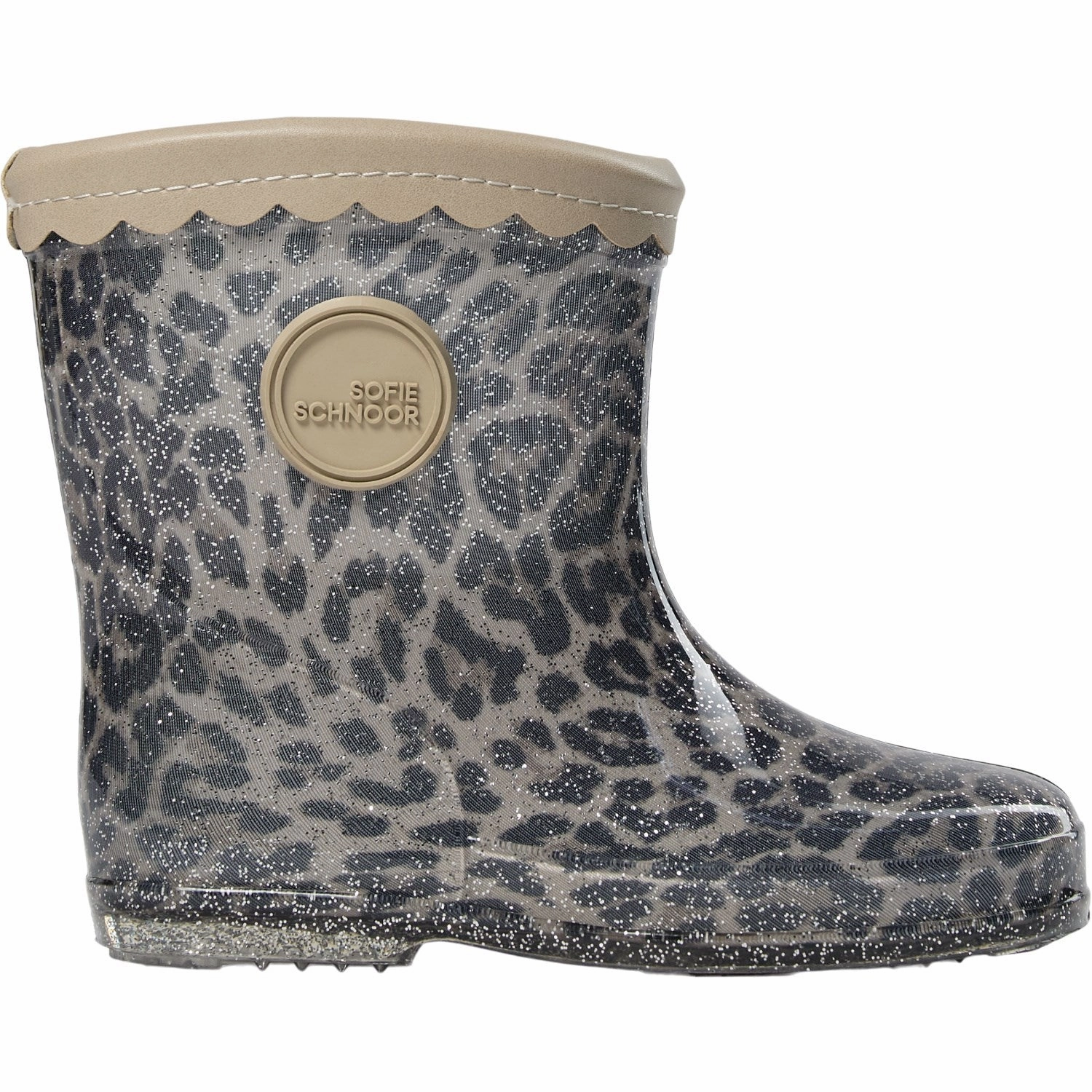 Sofie Schnoor Leopard Perlask Rubberboot In-Motion Look Timeless Motionwear