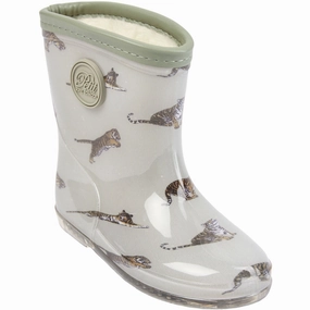 Sofie Schnoor Light Green Rubber Boot Confident Layers