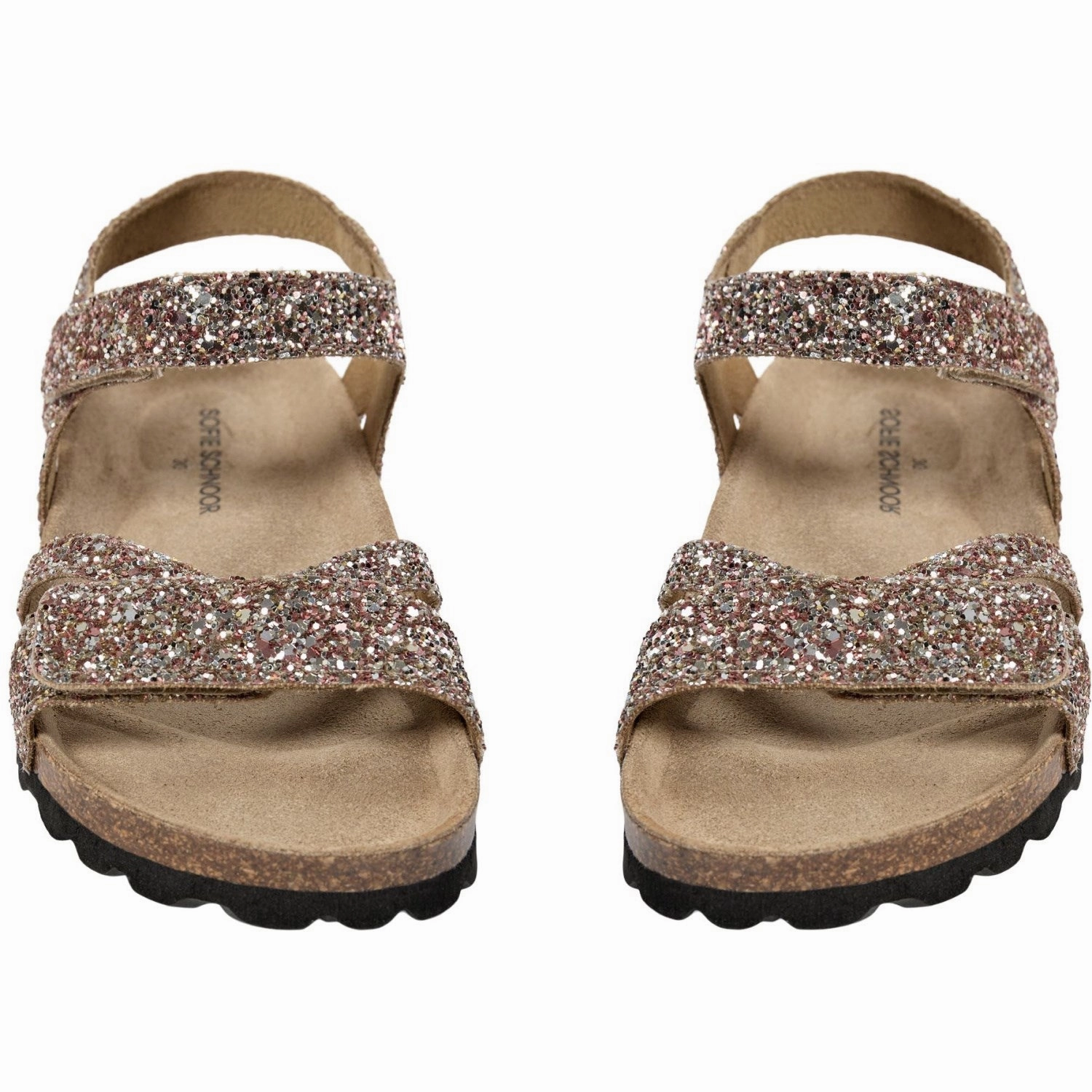 Sofie Schnoor Rose Glitter Linasy Sandal Seamless Lifestyle Forward Function