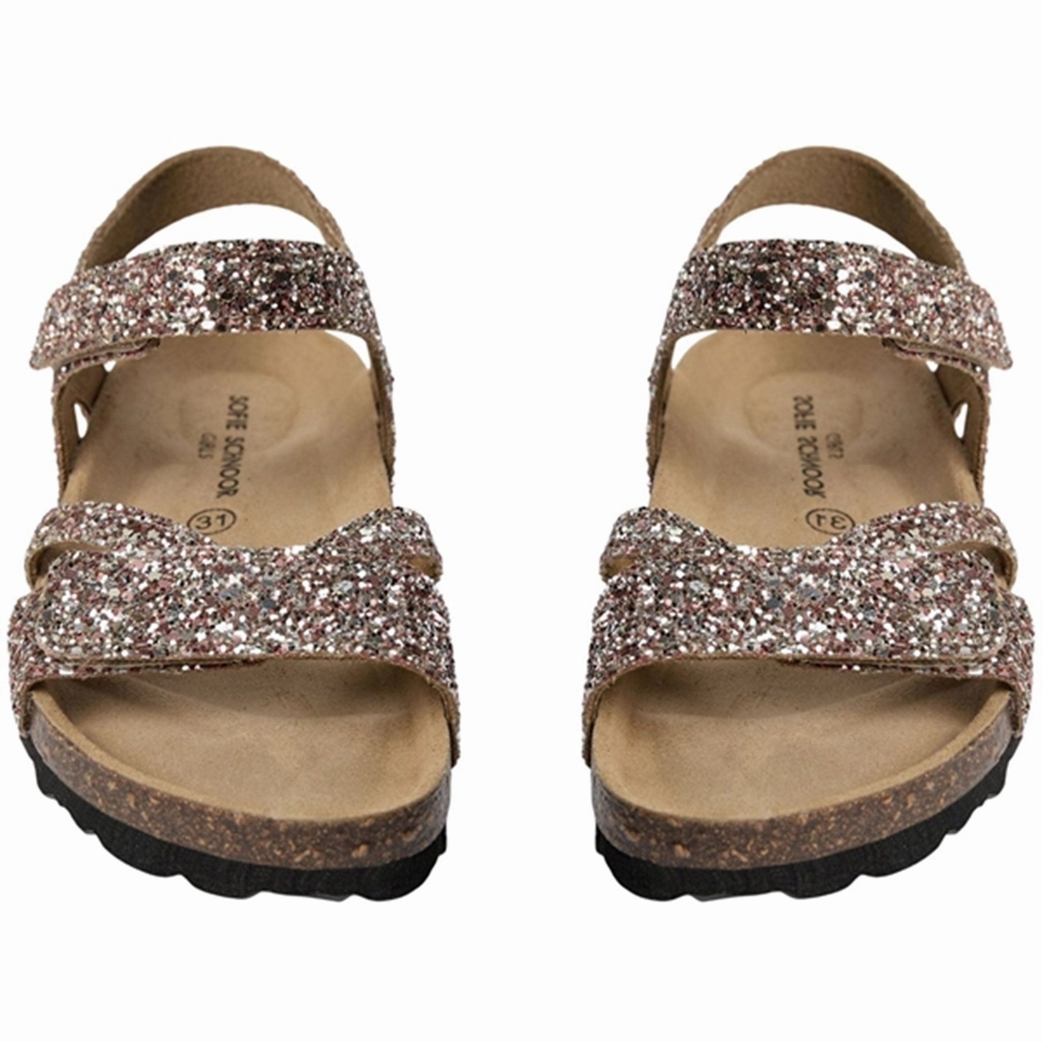 Sofie Schnoor Rose Glitter Sandals Low-Key Bold Lifestyle Architecture
