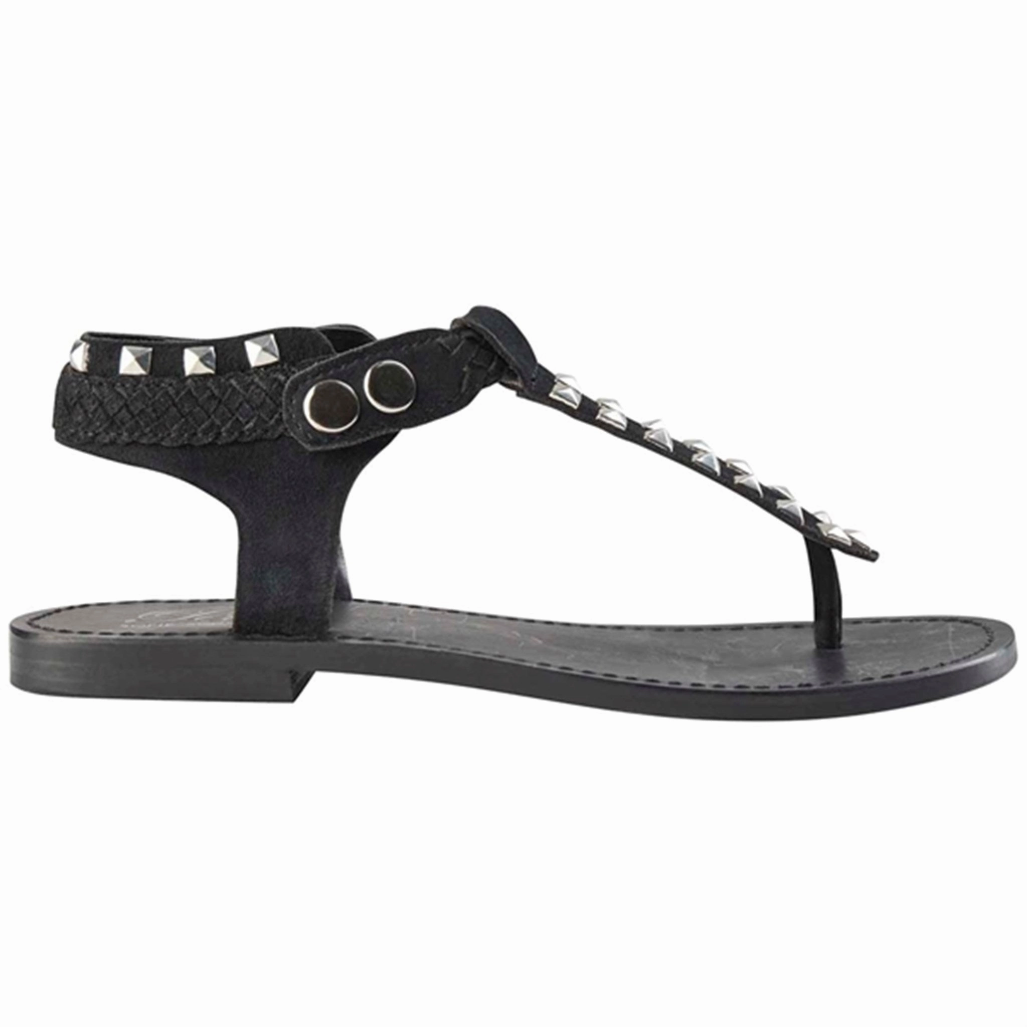 Sofie Schnoor Sandal Black Suede Style Simplified