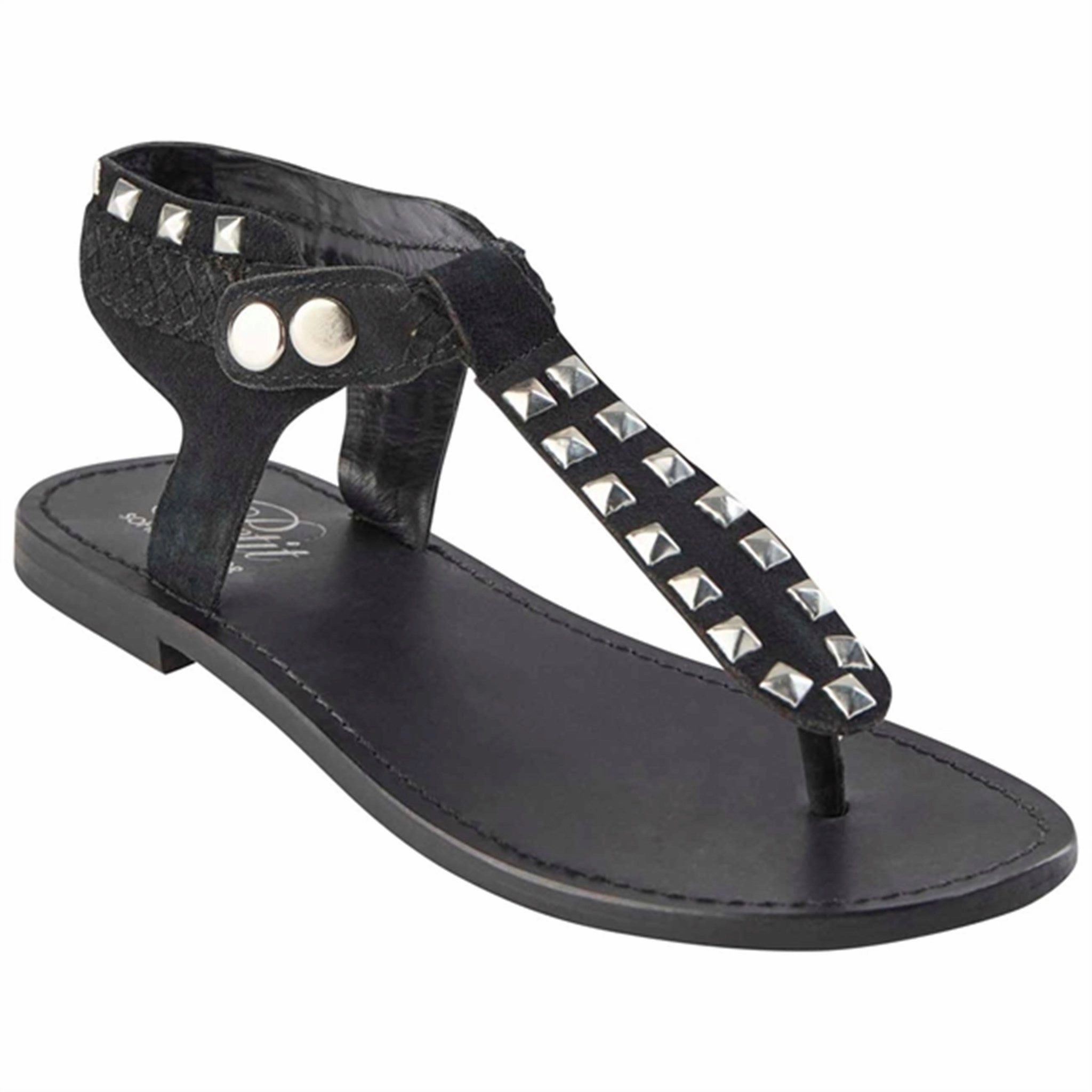Sofie Schnoor Sandal Black Suede Quiet Impact