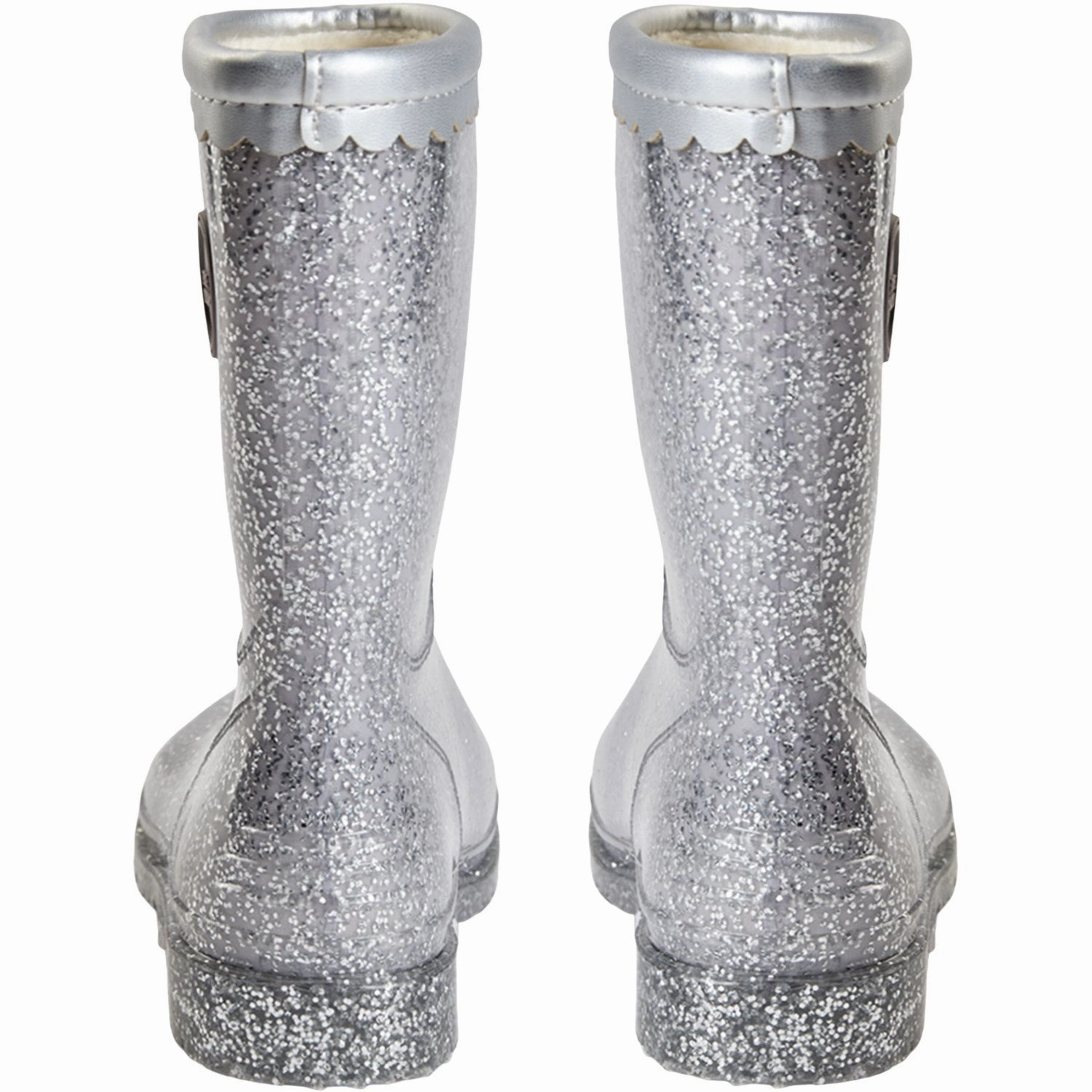 Sofie Schnoor Silver Rubber Boots Crafted Quality Balance Meets Style