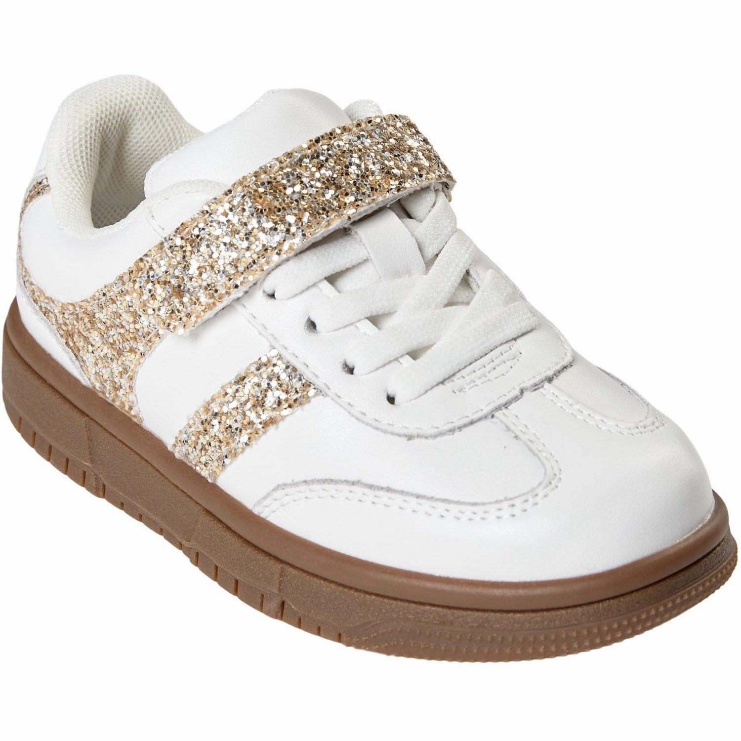 Sofie Schnoor White Gold Shoe Velcro Pure Expression Low-Key Performance