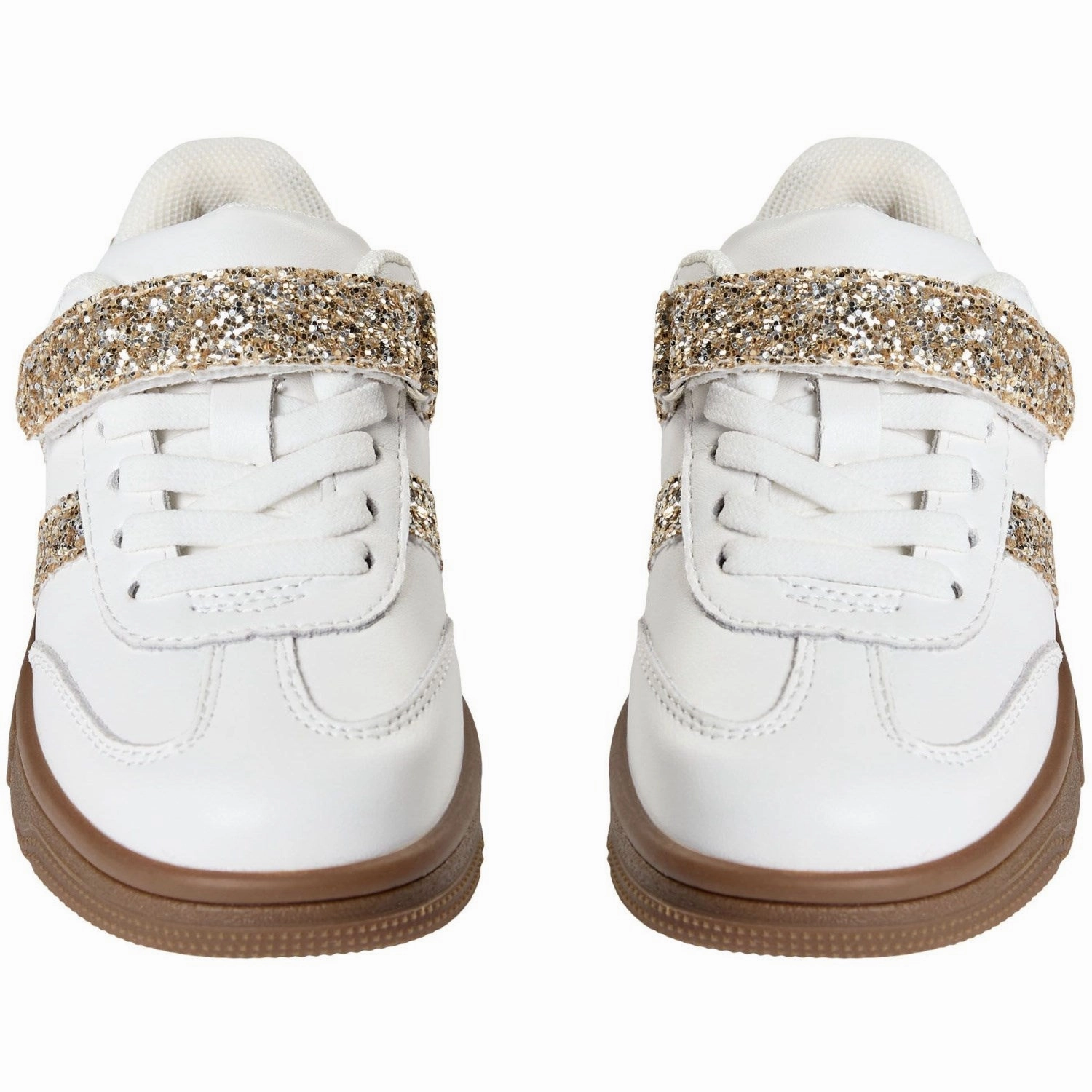 Sofie Schnoor White Gold Shoe Velcro Go-Anywhere Style