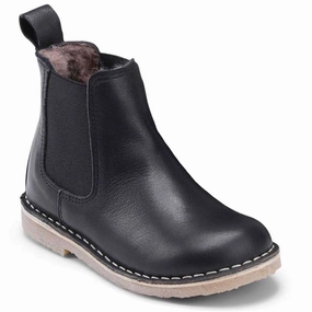 Contemporary Vibes Bundgaard Cajsa Lamb Chelsea Winter Boot Black S