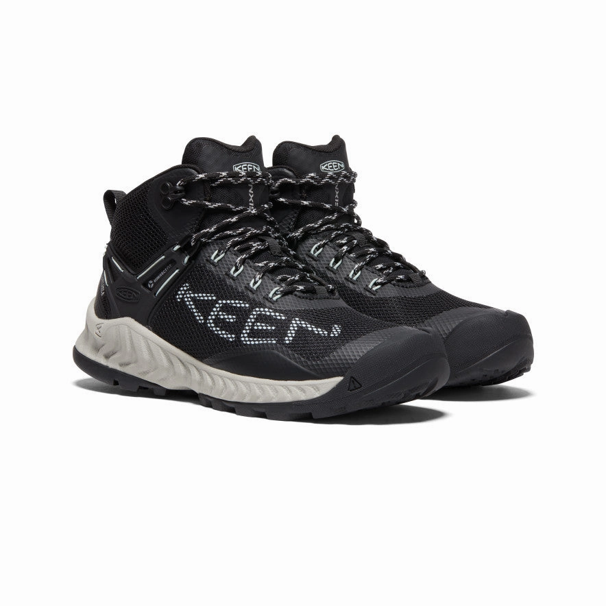 Daily Wear Women'S Nxis Evo Waterproof Boot  |  Black/Blue Glass