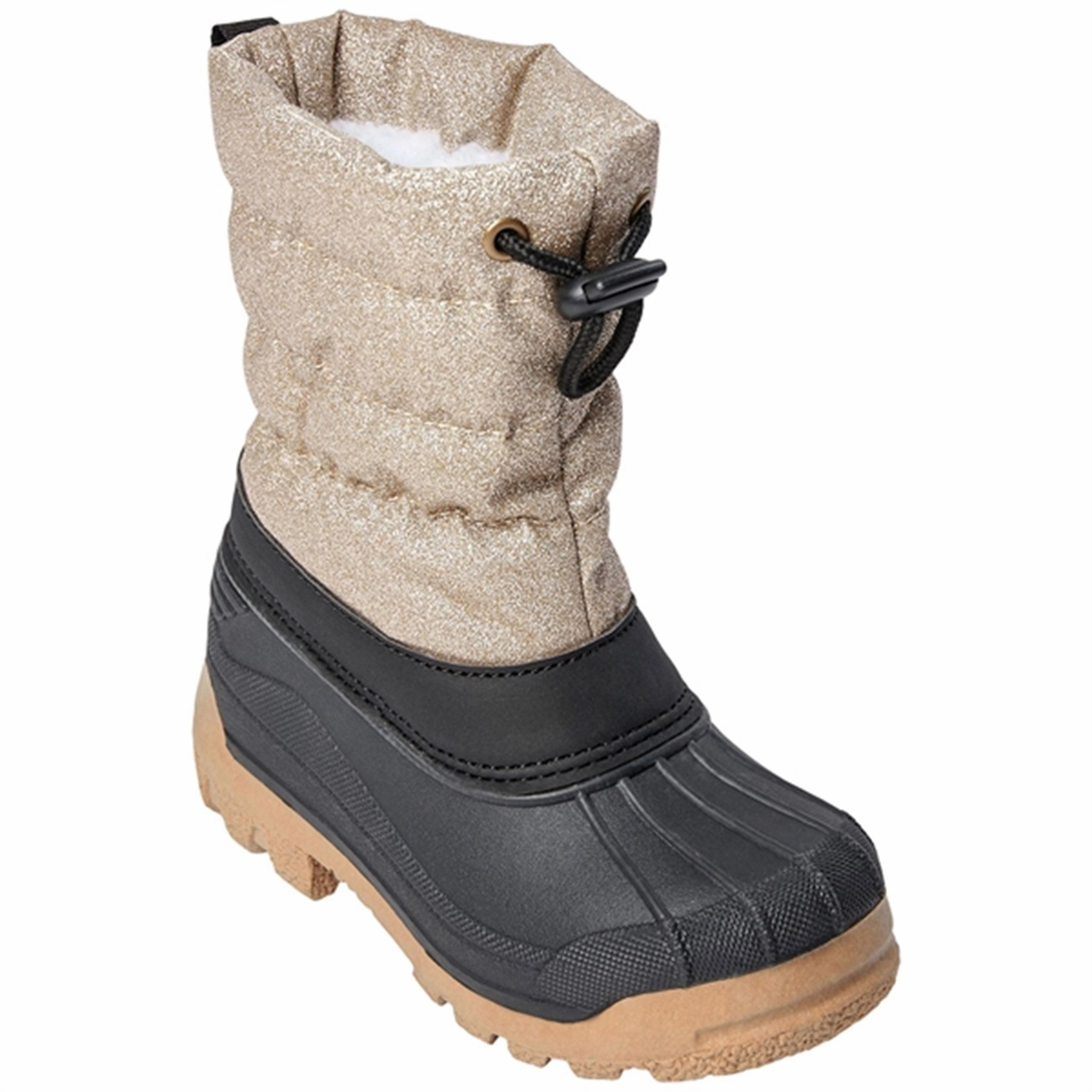 Sofie Schnoor Thermo Boots Gold Glitter Refined Essentials Soft Urban Core