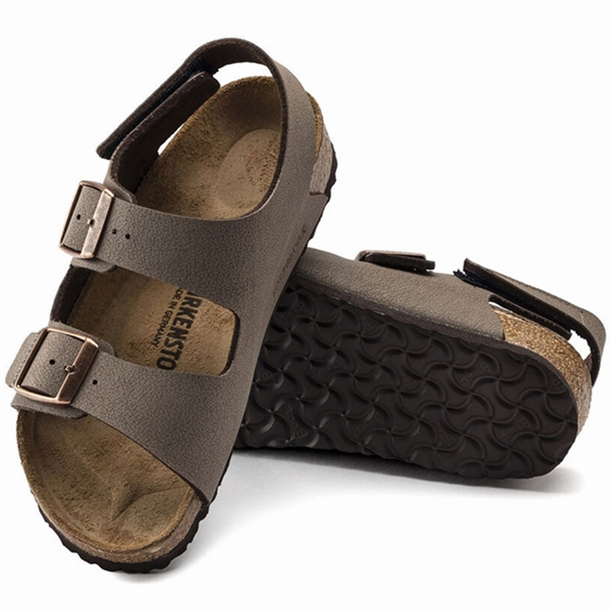 Engineered Fit Lifestyle Modular Birkenstock Milano Hl Kids Bfbc Mocha Sandal