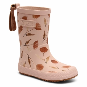 Bisgaard Rubber Boots Fashion Delicate Flowers Refined Versatility