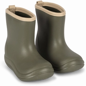Konges Sl?Jd Luc Lightweight Rubber Boots Overland Trek Form-Centered