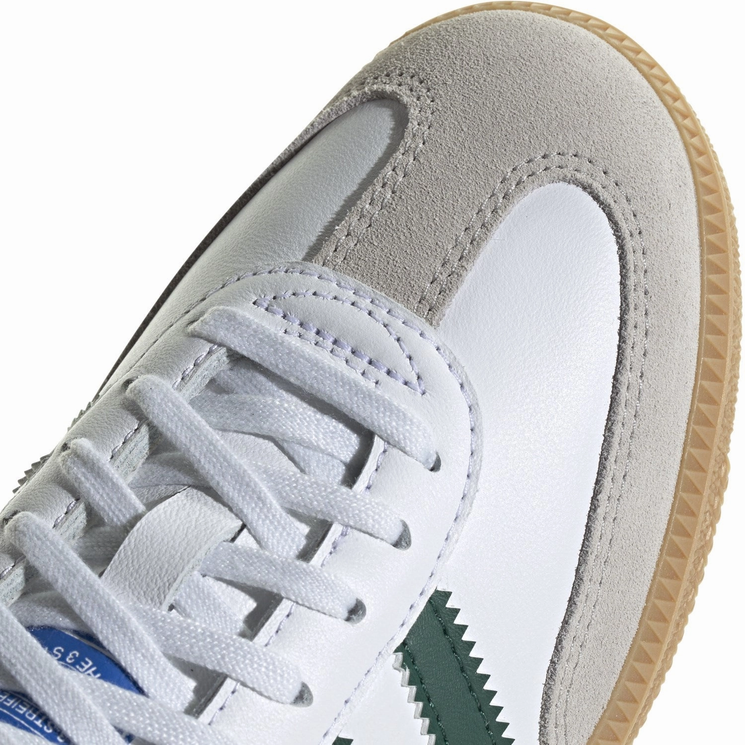 Adidas Originals Cloud White/Collegiate Green/Gum Samba Og J Sneakers Streamlined Fit