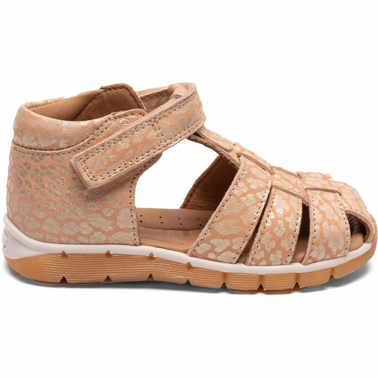 Edge In Motion Bisgaard Nude Leopard Billie Sandal