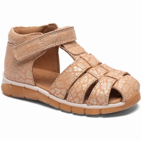 Layer Smart Comfort In Layers Bisgaard Nude Leopard Billie Sandal