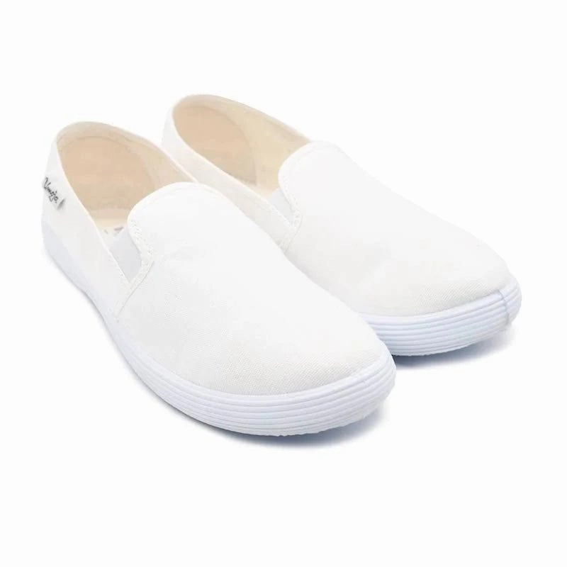 Someka Canvas Shoes - White (37-46) Low-Profile Style Modern Utility