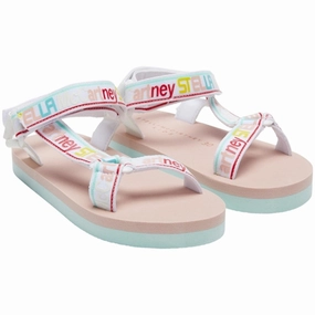 Stella Mccartney Colourful Sandals Simplicity Rules