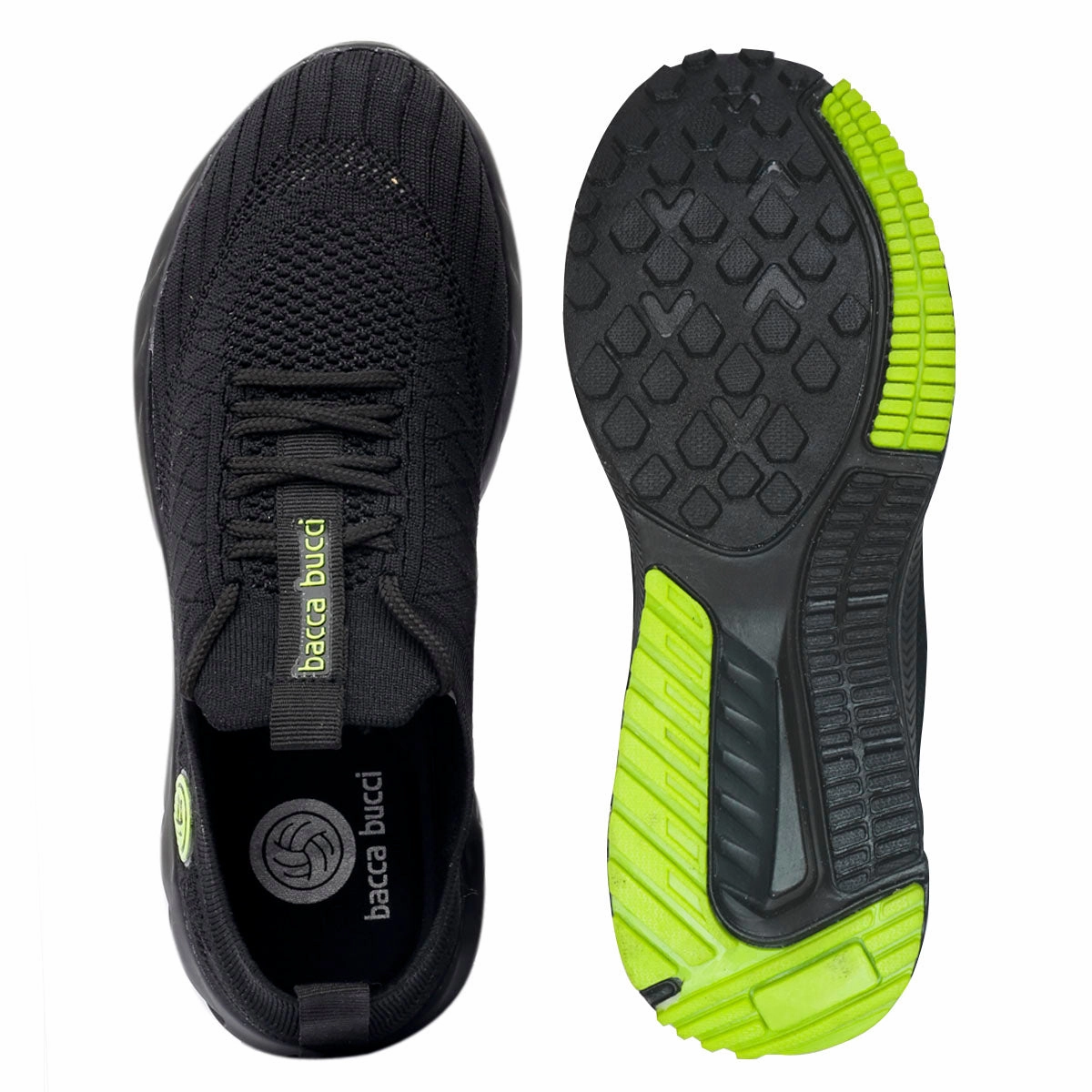 Life, Reimagined Bacca Bucci Wave Rider Women Running Shoes | Black Casual Gym Shoes For Women